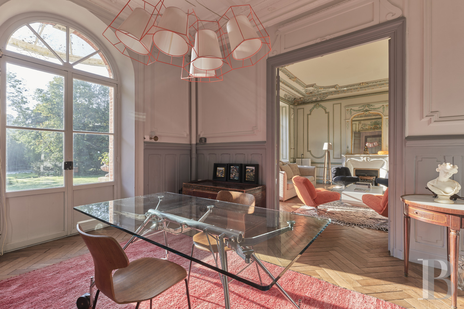 Dans l’Oise, non loin de Gisors, un château du 19e siècle et son grand parc arboré - photo  n°9