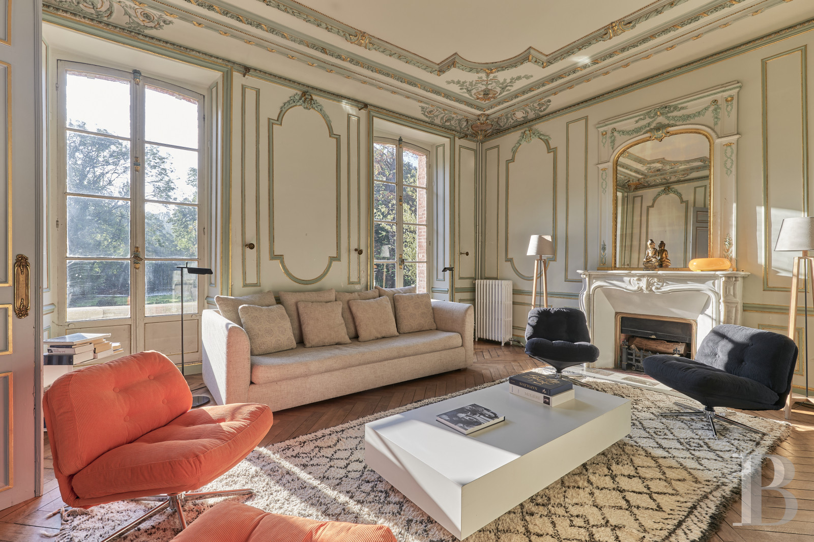 Dans l’Oise, non loin de Gisors, un château du 19e siècle et son grand parc arboré - photo  n°11