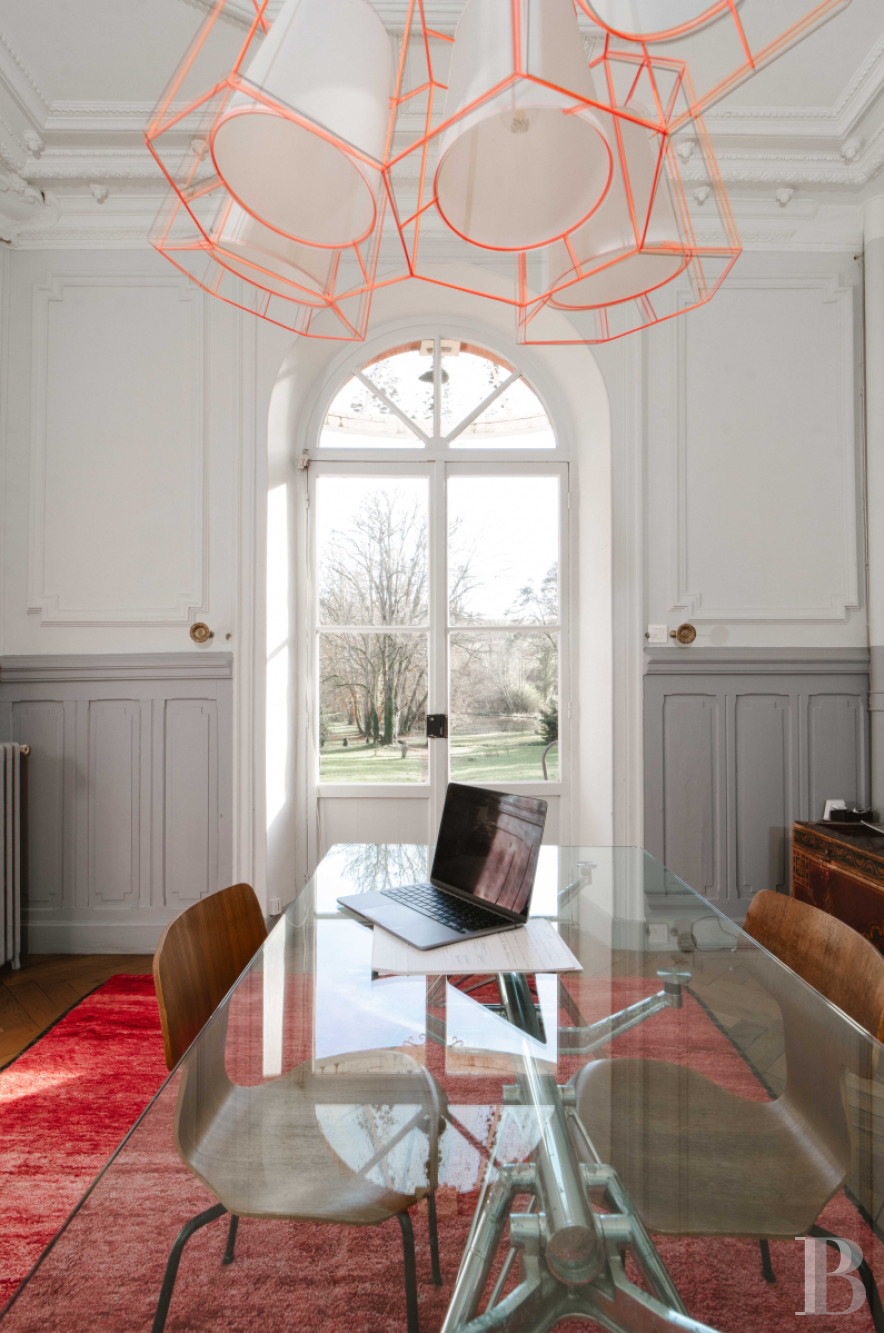 Dans l’Oise, non loin de Gisors, un château du 19e siècle et son grand parc arboré - photo  n°6