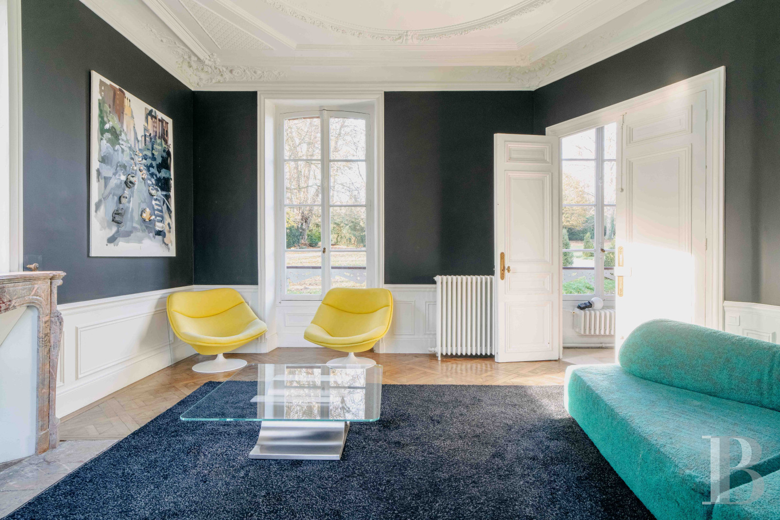 Dans l’Oise, non loin de Gisors, un château du 19e siècle et son grand parc arboré - photo  n°18