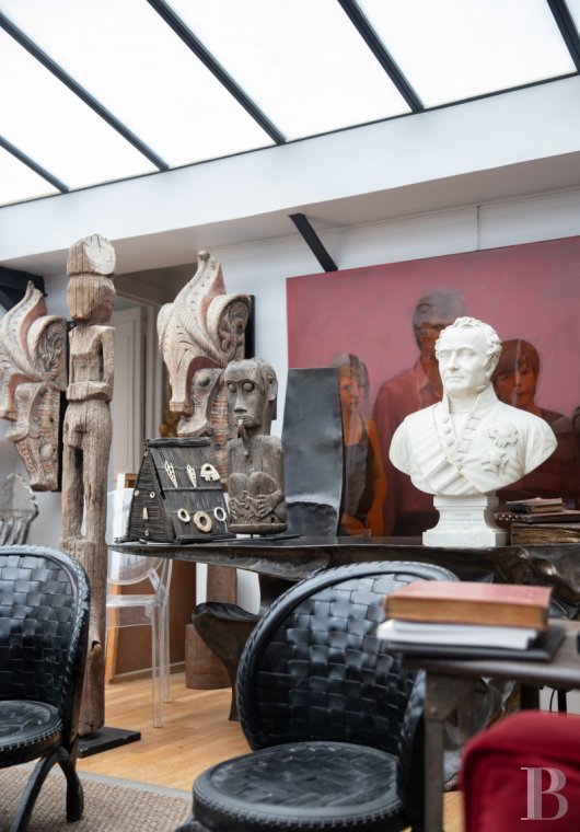 A vast apartment set around a garden in Paris, between Boulevard Saint-Germain and the Seine - photo  n°6