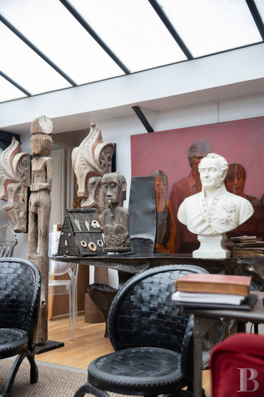 A vast apartment set around a garden in Paris, between Boulevard Saint-Germain and the Seine - photo  n°6