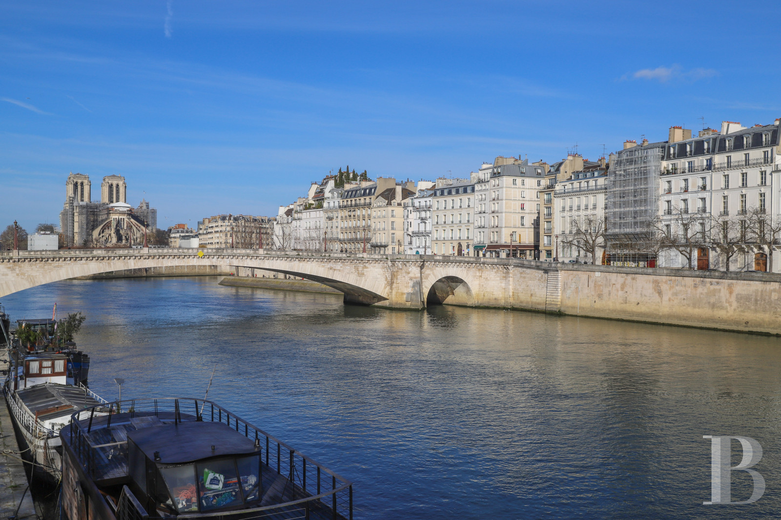 A vast apartment set around a garden in Paris, between Boulevard Saint-Germain and the Seine - photo  n°30