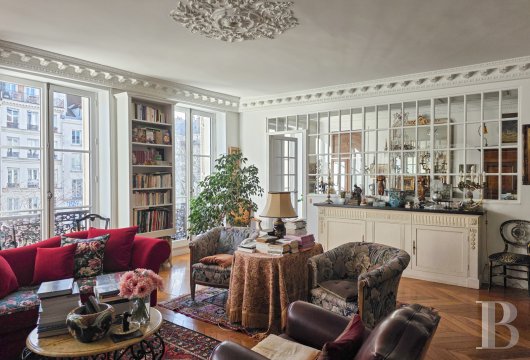 paris - A four-room apartment with two bedrooms and a separate studio apartment, in the Haut-Marais district in the 3rd arrondissement of Paris