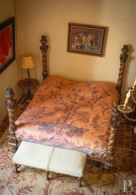 Dans le Lot-et-Garonne, à l’est de Villeneuve-sur-Lot, un château d’origine médiévale surplombant la rivière  - photo  n°23