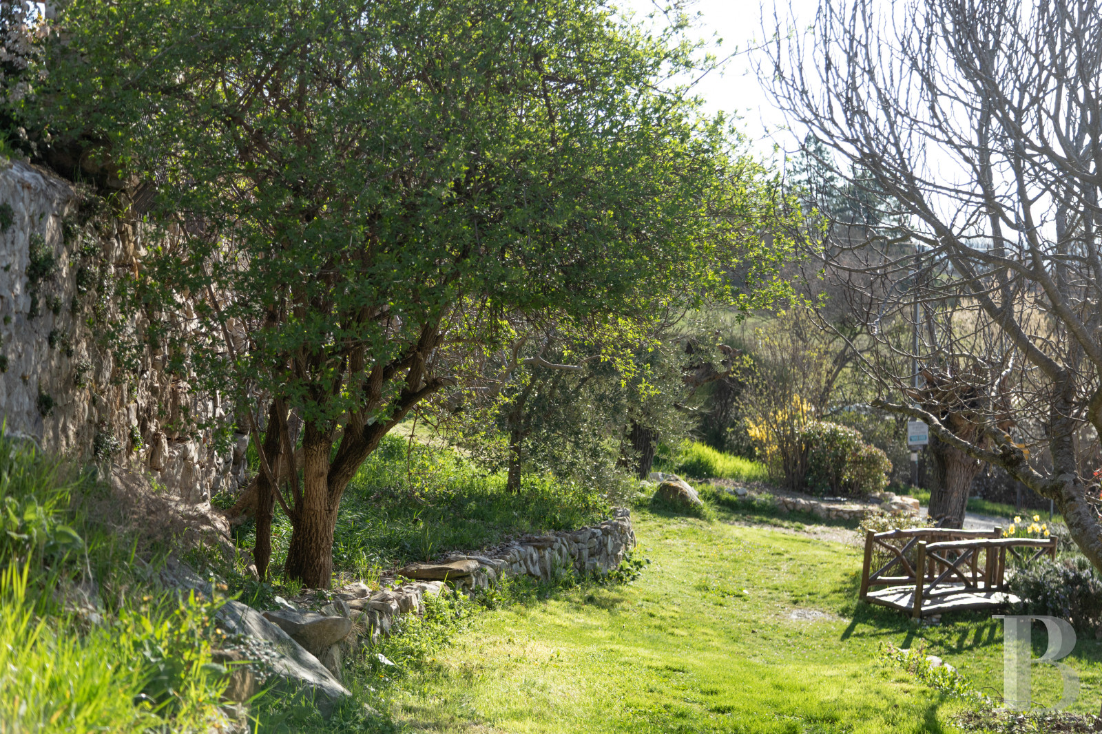Dans les Alpes-de-Haute-Provence, à l’ouest de Sisteron, un mas du 17e siècle face à la montagne de Lure - photo  n°40