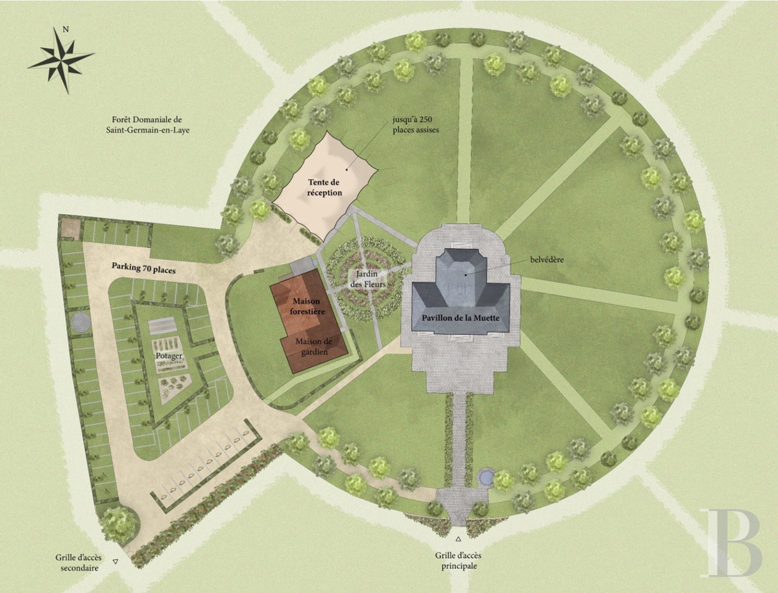 A completely renovated royal hunting lodge in the heart of the Saint-Germain-en-Laye forest - photo  n°24