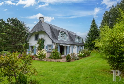 upper-normandy - A dwelling from 1967 and its 17th-century cider press room, surrounded  by grounds of nearly 7,000 m², between Rouen and the Alabaster Coast, in Normandy
