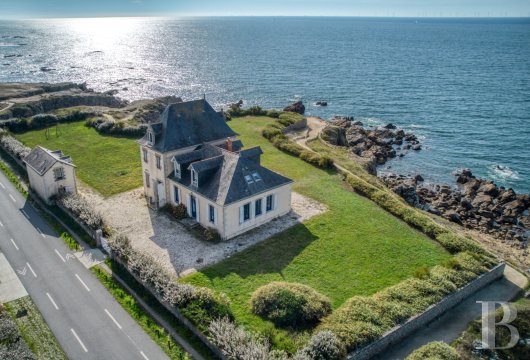 pays-de-loire - Sur la côte sauvage de la presqu’île du Croisic,  une villa balnéaire du 19e s. face à l’océan