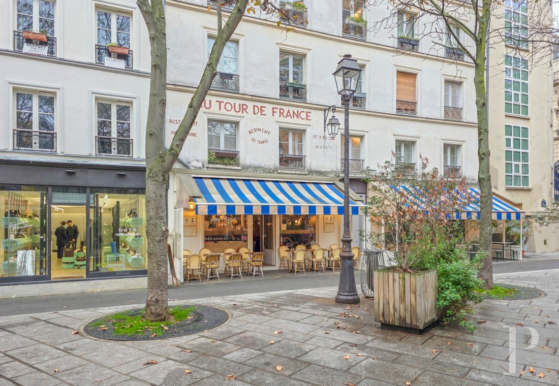 À Paris, au cœur du Marais, deux vastes chambres d’hôtes dans un immeuble du 17e siècle - photo  n°13