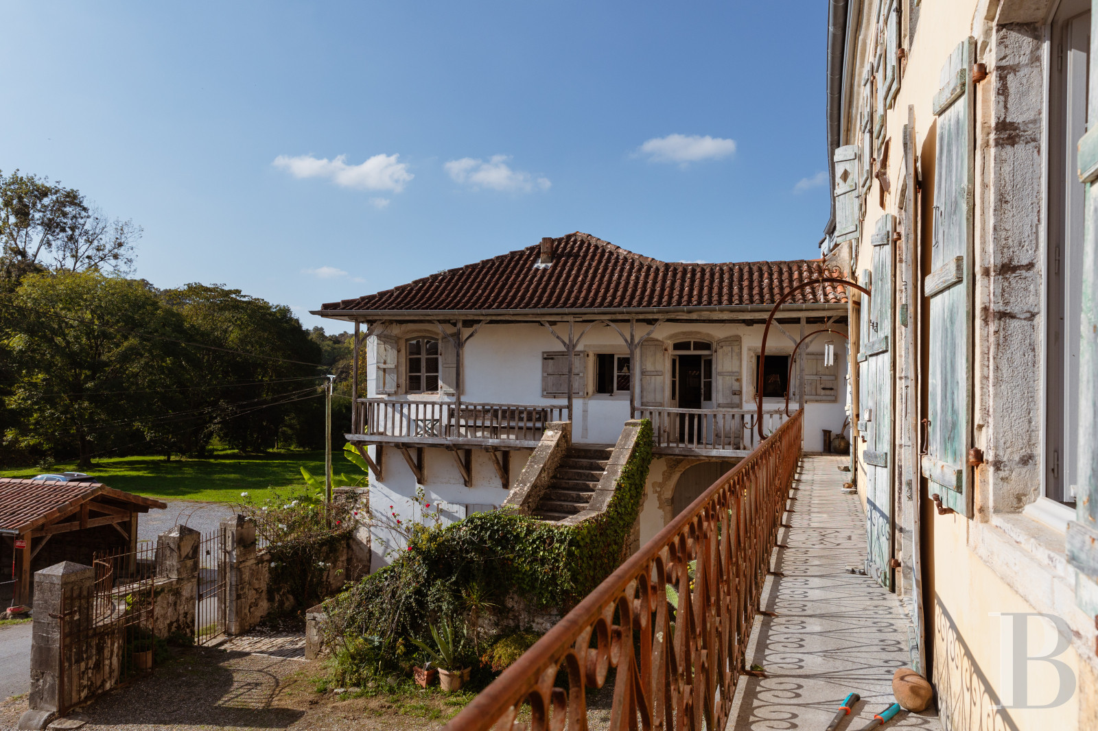 An 18th-century ship owner’s estate on the banks of a river in the Basque Country, in Pyrénées-Atlantiques   - photo  n°28