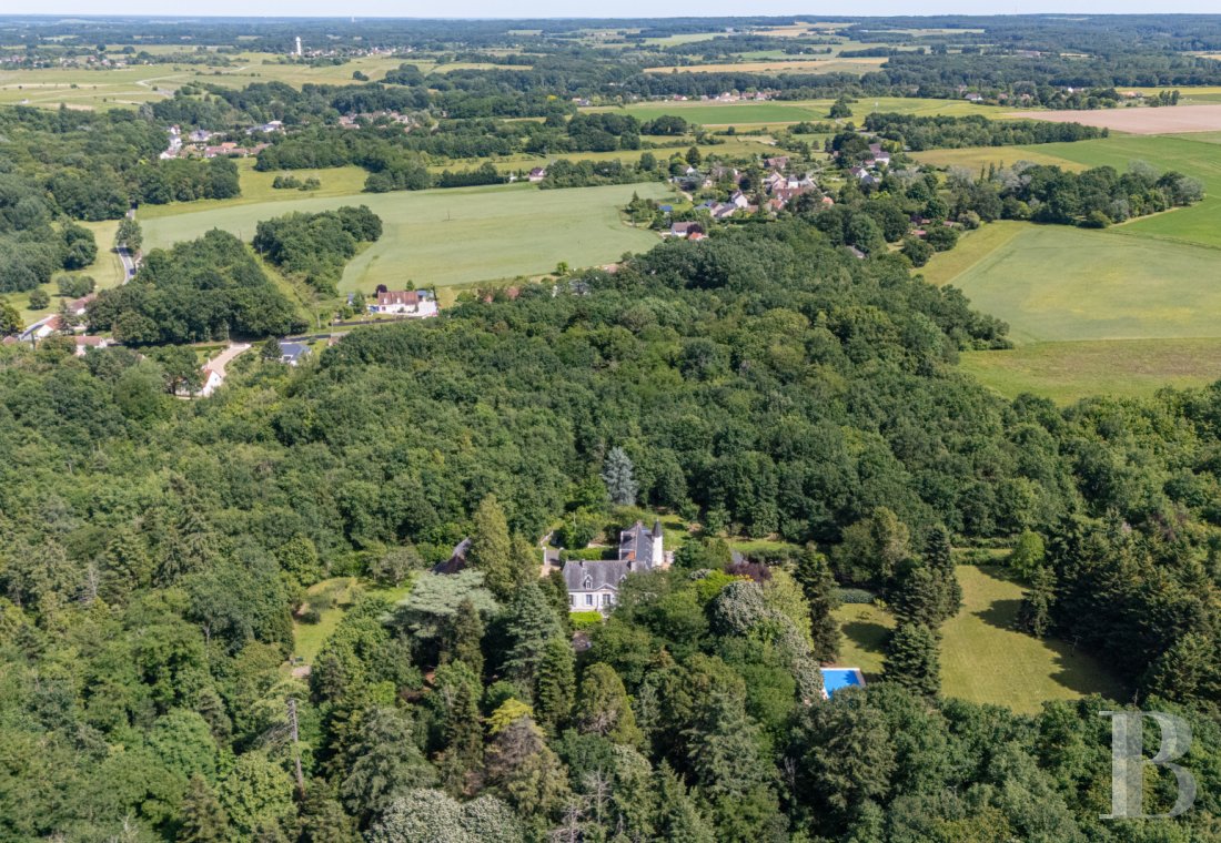 Dans le Loir-et-Cher, non loin de Chenonceau, un ancien relais de chasse du 18e siècle entouré d’un grand parc - photo  n°4
