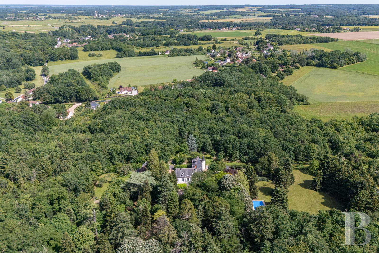 Dans le Loir-et-Cher, non loin de Chenonceau, un ancien relais de chasse du 18e siècle entouré d’un grand parc - photo  n°4