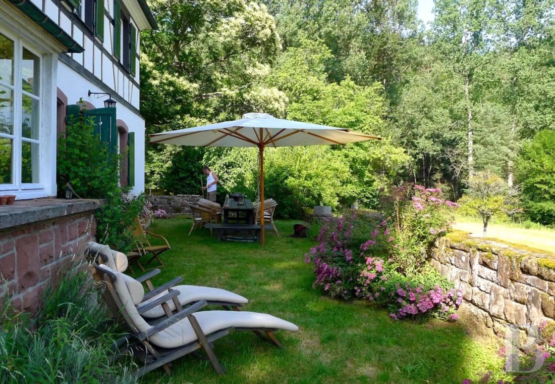 Dans les Vosges du Nord,  un ancien pavillon de chasse du 19e siècle transformé en confortable maison alsacienne traditionnelle - photo  n°7