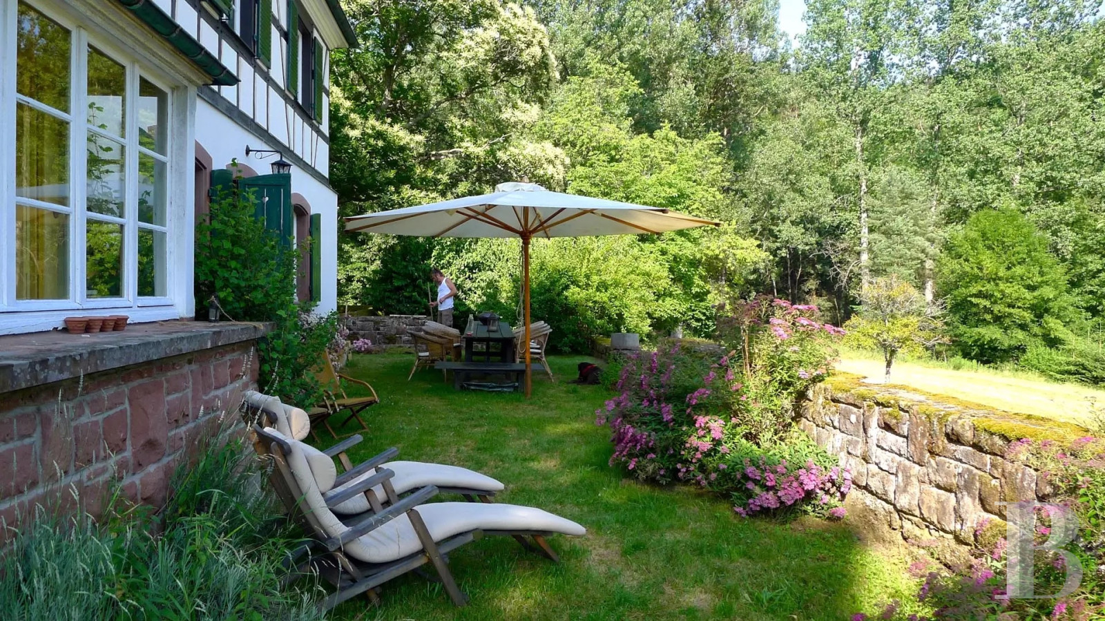 Dans les Vosges du Nord,  un ancien pavillon de chasse du 19e siècle transformé en confortable maison alsacienne traditionnelle - photo  n°7