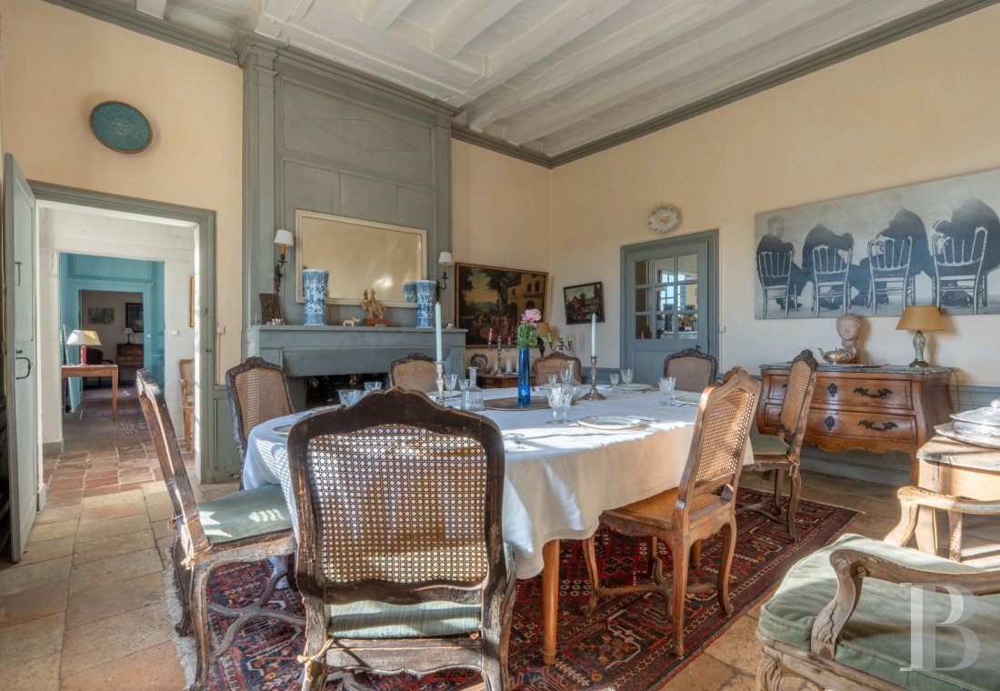 En Indre-et-Loire, à l’ouest de Tours, un manoir de campagne élevé sur quatre siècles (15e-18e) - photo  n°9