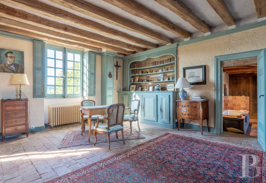 En Indre-et-Loire, à l’ouest de Tours, un manoir de campagne élevé sur quatre siècles (15e-18e) - photo  n°29