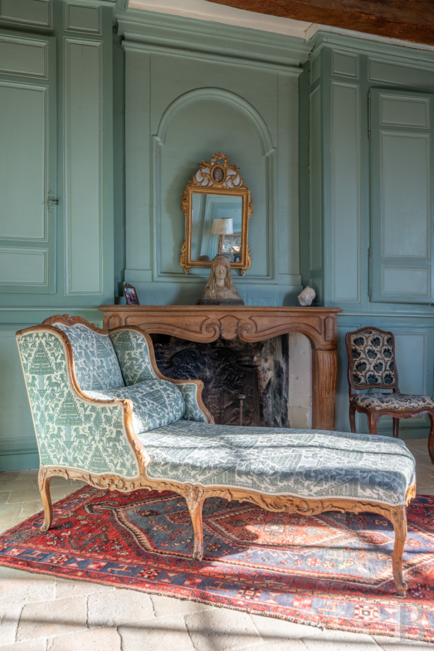 En Indre-et-Loire, à l’ouest de Tours, un manoir de campagne élevé sur quatre siècles (15e-18e) - photo  n°19