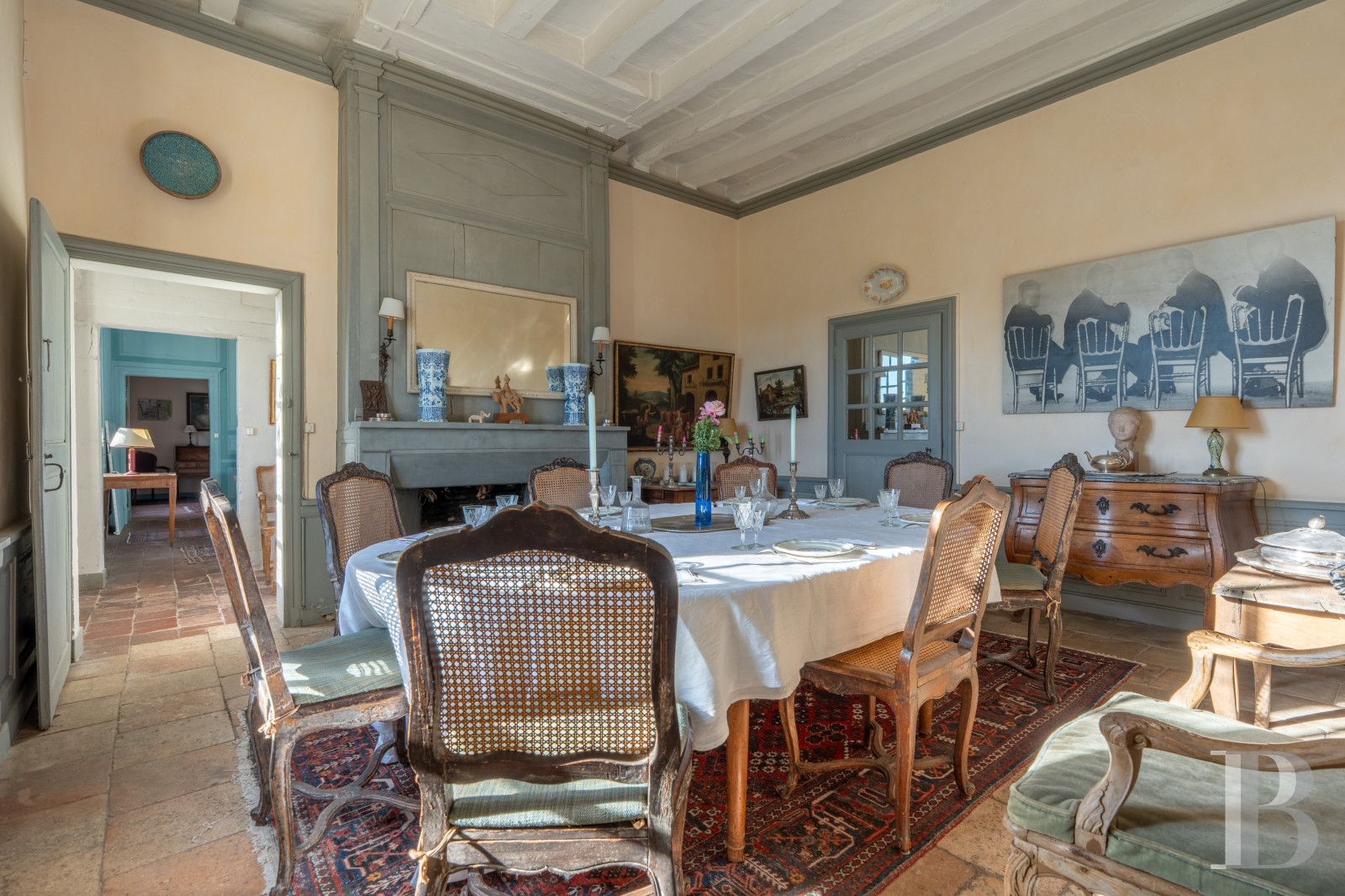 En Indre-et-Loire, à l’ouest de Tours, un manoir de campagne élevé sur quatre siècles (15e-18e) - photo  n°9