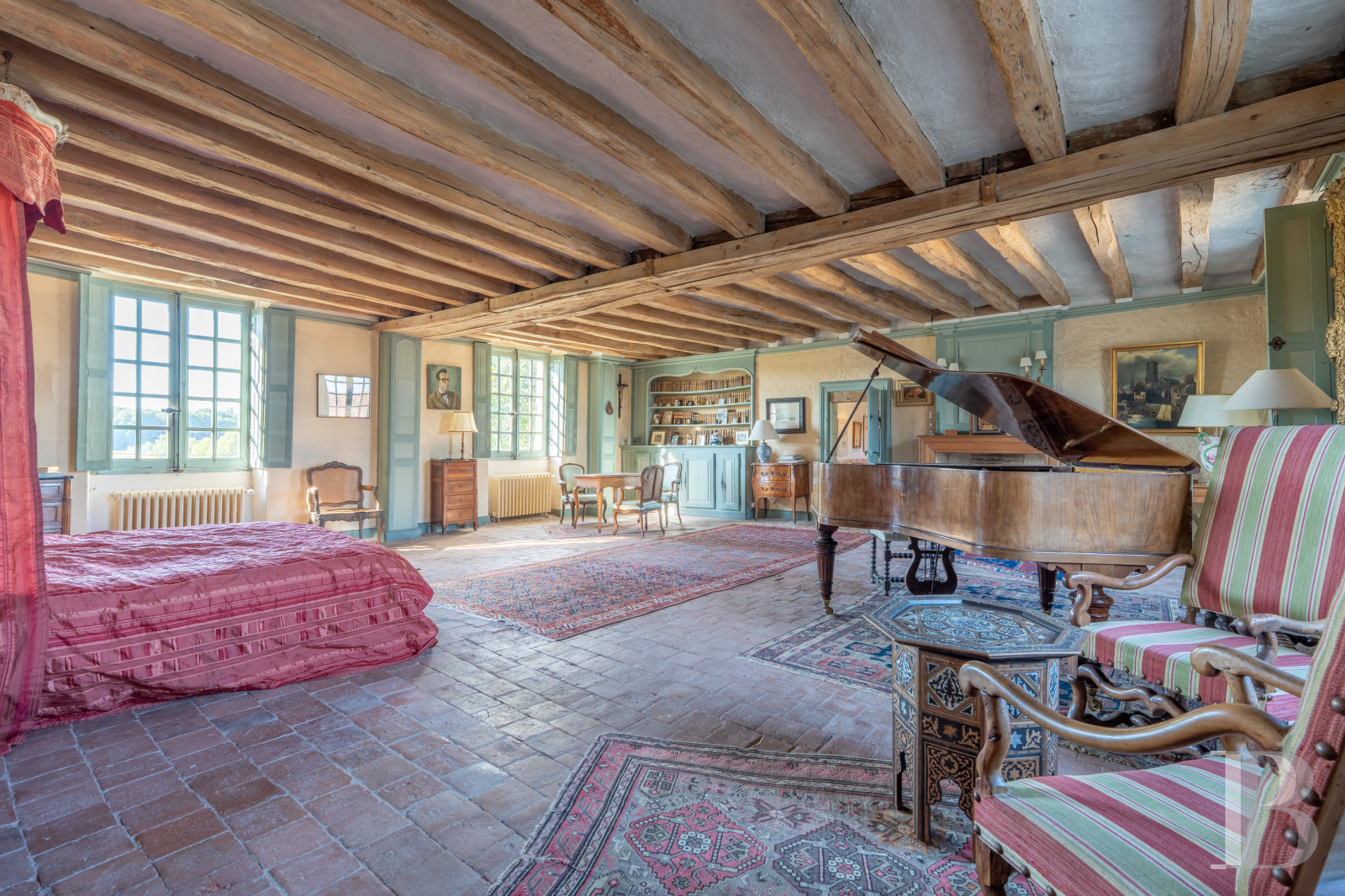 En Indre-et-Loire, à l’ouest de Tours, un manoir de campagne élevé sur quatre siècles (15e-18e) - photo  n°31