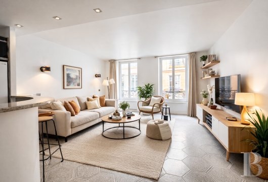 paris - A 33m² Parisian studio apartment in a calm district in the historical centre of Paris, near the street Rue Montorgueil