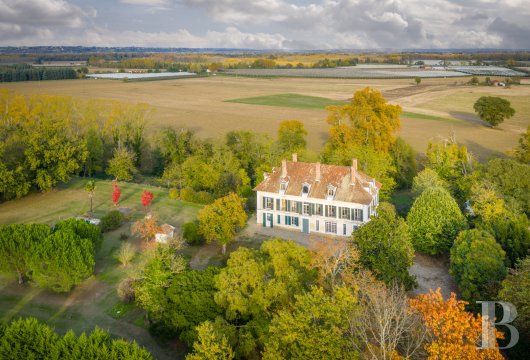 midi-pyrenees - 55 minutes from Toulouse, a Basque inspired 19th-century manor house, with ornamental grounds, outbuildings and 15 hectares of land