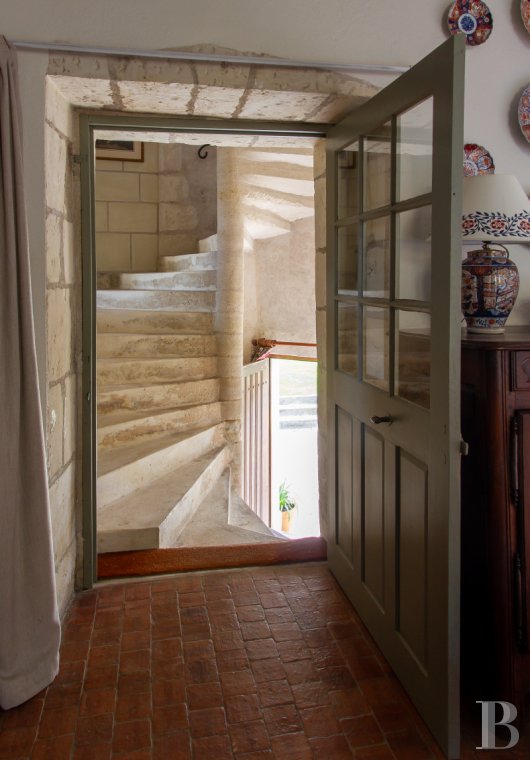 En Indre-et-Loire, entre Bourgueil et Langeais, une maison de village des 16e et 18e siècles - photo  n°14