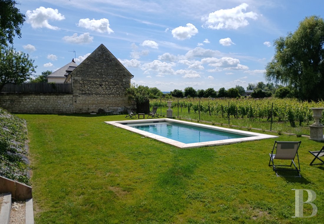 En Indre-et-Loire, entre Bourgueil et Langeais, une maison de village des 16e et 18e siècles - photo  n°19