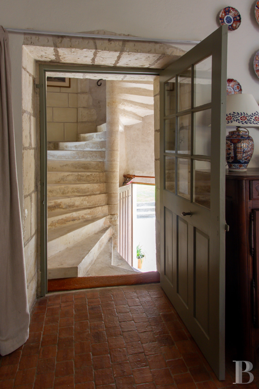 En Indre-et-Loire, entre Bourgueil et Langeais, une maison de village des 16e et 18e siècles - photo  n°14