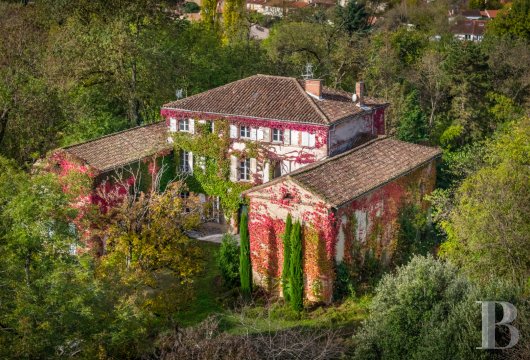 midi-pyrenees - À 5 min du centre d'Albi, une élégante maison de maître du 19e s.  et son jardin arboré