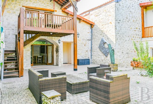 paris - Two houses hidden from view, in a tree-filled garden with larges terraces, in Fontenay-aux-Roses, close to Paris  