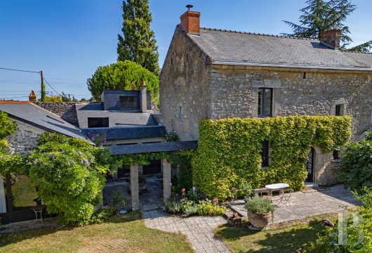 pays-de-loire - A village dwelling with a guesthouse, a garden and a swimming pool, nestled in the south of France’s beautiful Anjou province