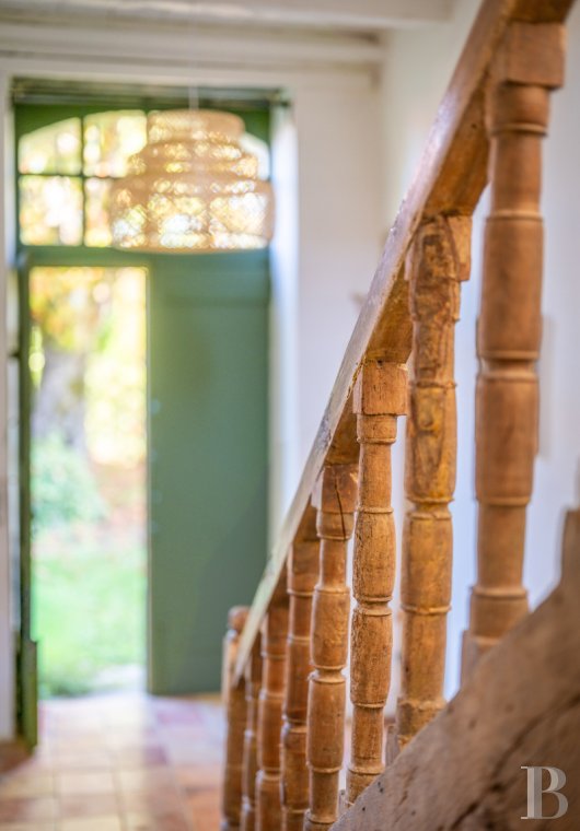 Character houses for sale - aquitaine - A restored 18th-century presbytery in a 3,500-m² garden with a swimming pool and two independent suites with patios, in the Lot-et-Garonne area, in a secluded village