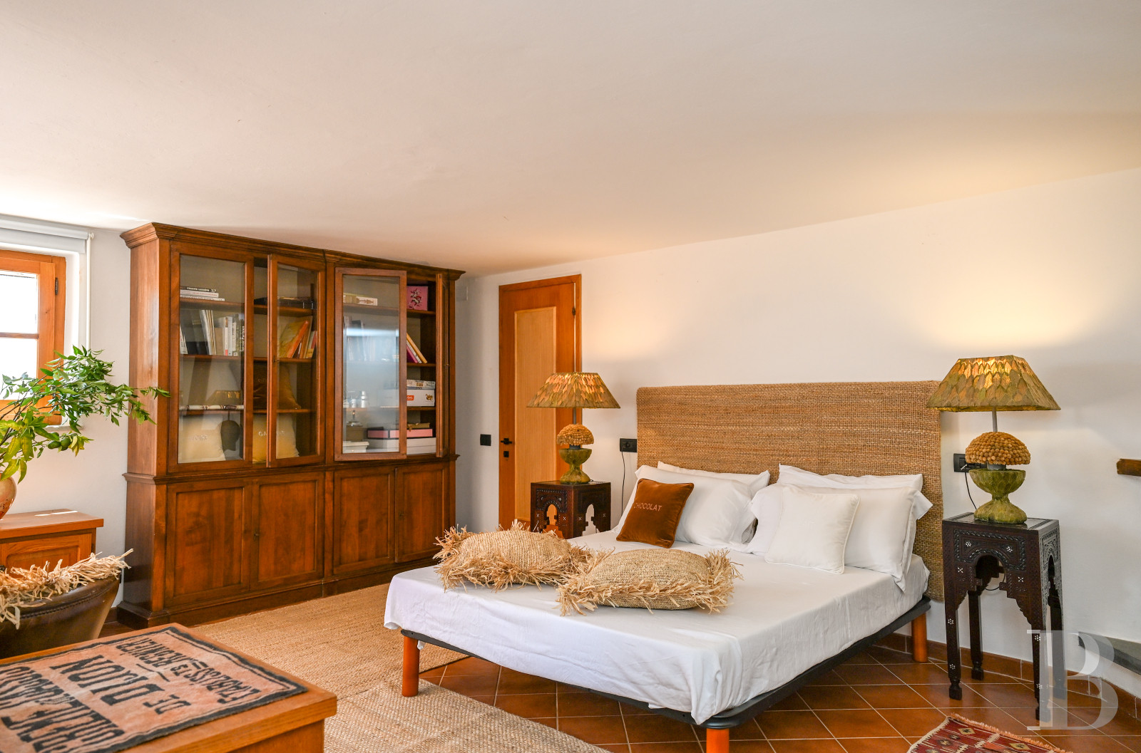 En Toscane, près de Pietrasanta, sur la côte méditerranéenne,  une maison sur les hauteurs au milieu de son oliveraie - photo  n°16