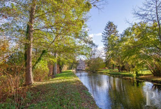 pays-de-loire - A former mill with water rights on nearly one hectare of land, in the Sarthe River Valley, not far from Sablé