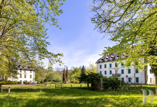 aquitaine - Au sein du Béarn, sur  70 hectares de parc et de bois,   un domaine avec 11 bâtiments, idéal pour des projets touristiques et événementiels