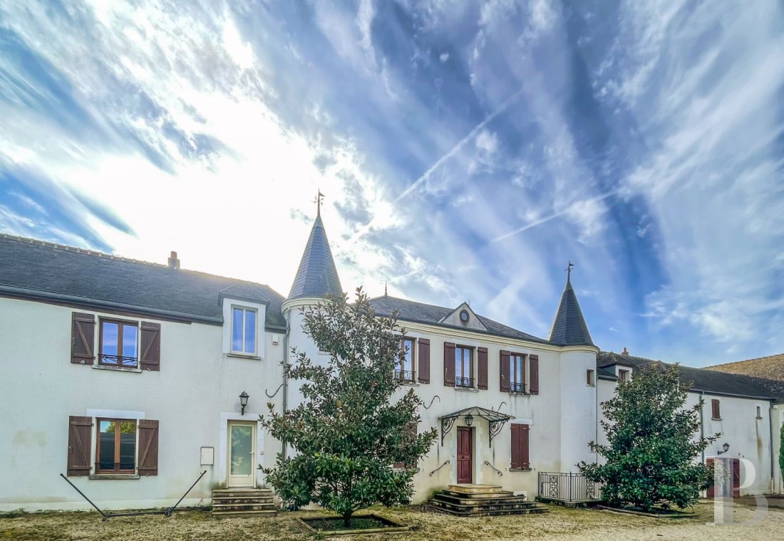 Farms for sale - ile-de-france - À 15 km de Nemours, dans la campagne du Gâtinais,  un ancien corps de ferme réhabilité en lieu de réception, sa maison et ses dépendances 