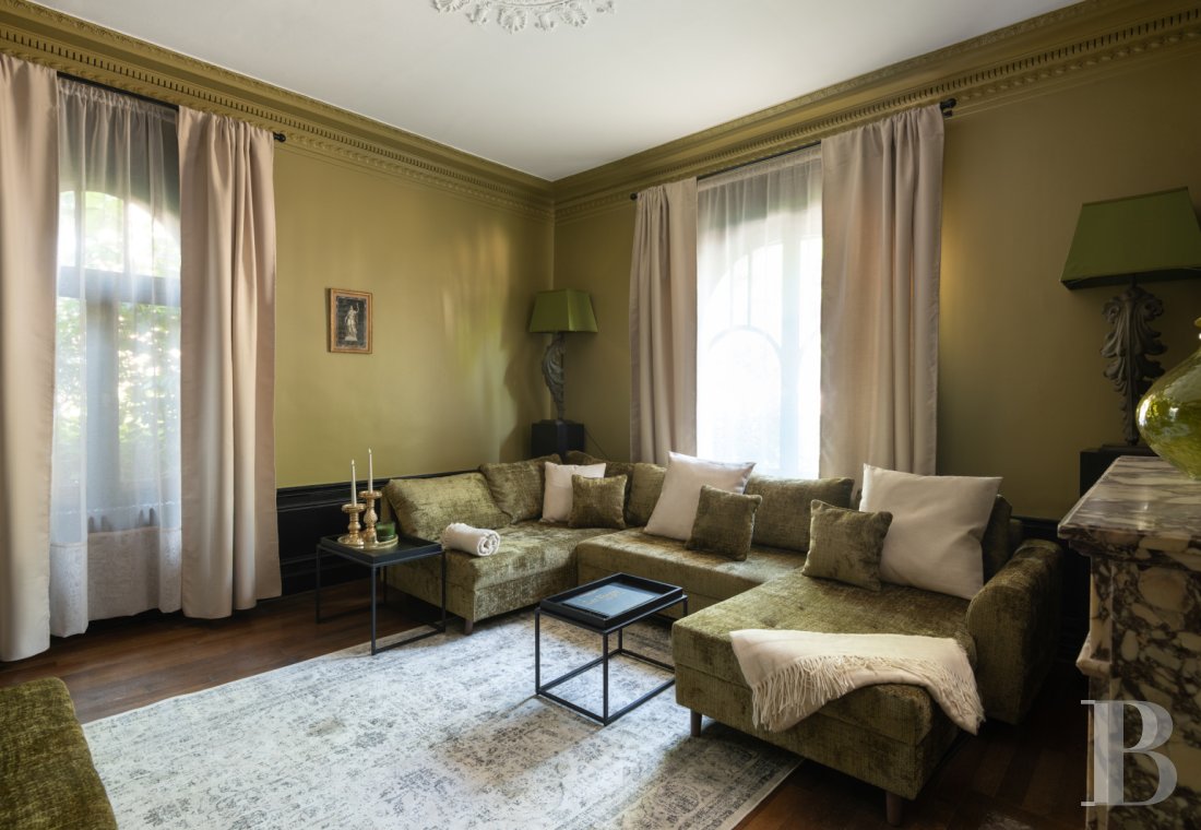 Dans les Vosges, à l'intérieur du parc thermal de Vittel, une singulière villa anglo-normande du début du 20e siècle - photo  n°27