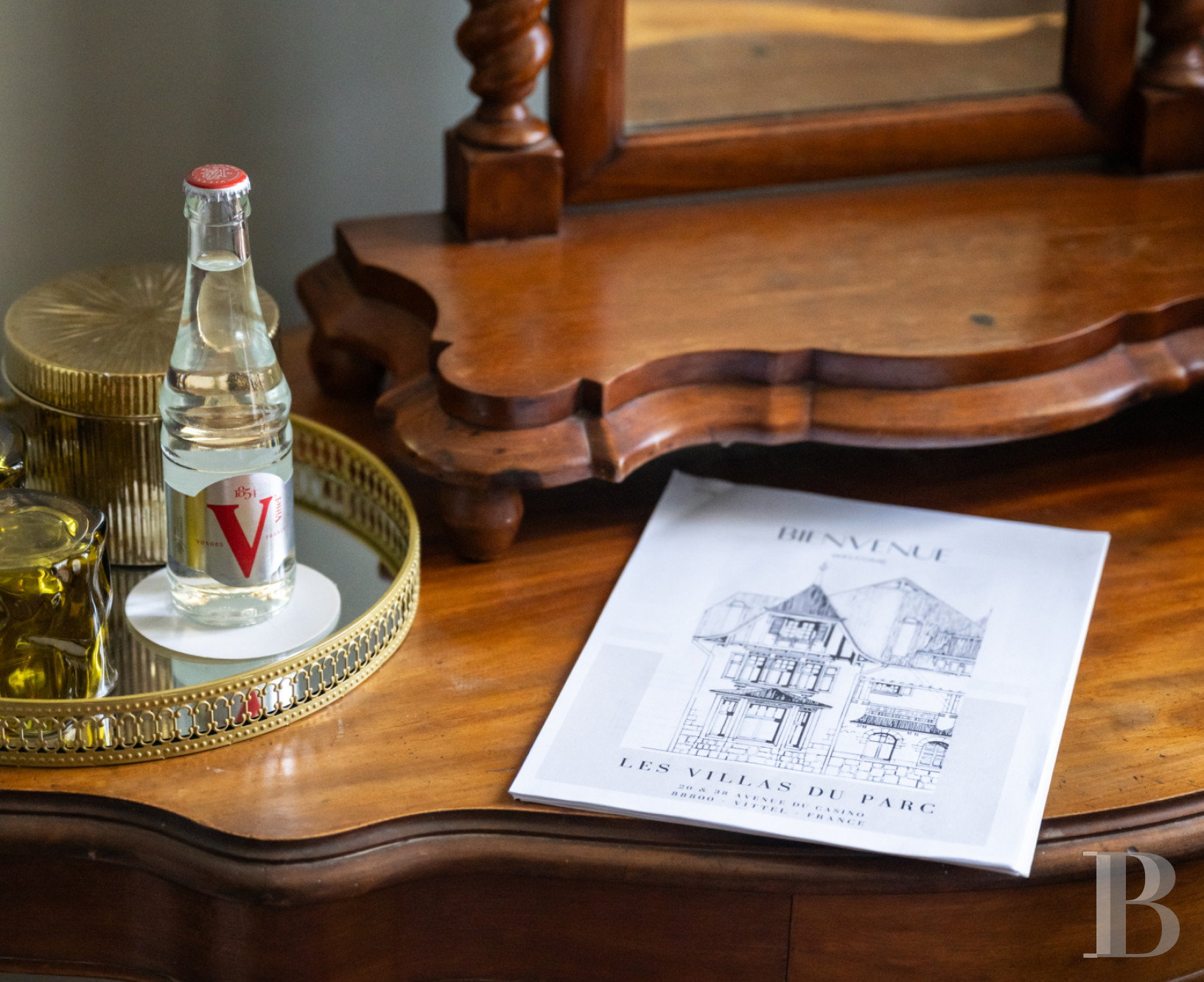 Dans les Vosges, à l'intérieur du parc thermal de Vittel, une singulière villa anglo-normande du début du 20e siècle - photo  n°26