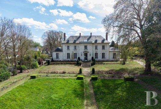 picardie - En baie de Somme, à 2 h de Paris, un château du 18e s., de 460 m², et son parc de 9 ha