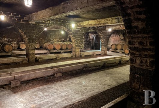 burgundy - À Beaune, un vaste ensemble immobilier du 19e s.   composé de logements, bureaux, locaux vinicoles et caves souterraines
