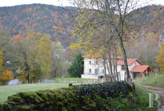 auvergne - A renovated 19th-century farmstead, on the banks of the Loire River,  near a lively village in the south of the Auvergne region
