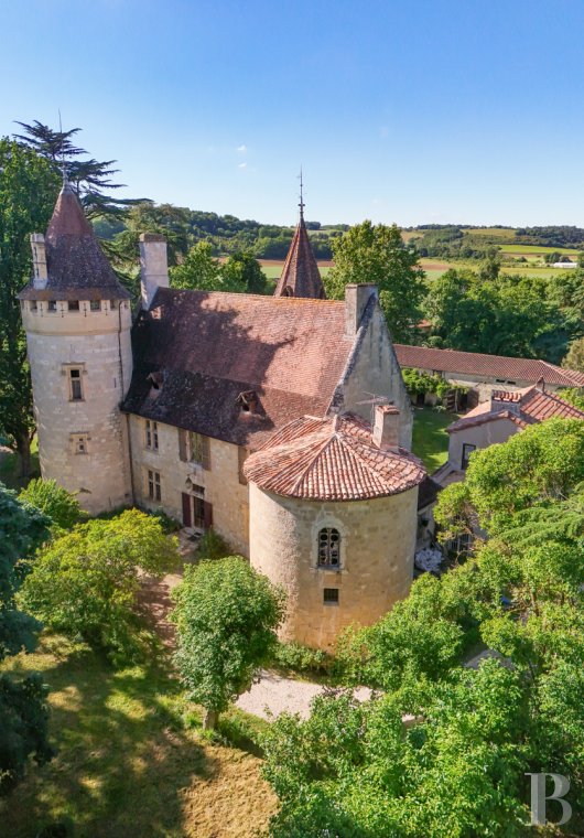 Dans le Lot-et-Garone, au sud d’Agen, un château de plaine des 13e, 16e et 19e siècles au milieu de son parc - photo  n°25