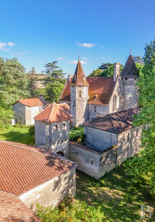 Dans le Lot-et-Garone, au sud d’Agen, un château de plaine des 13e, 16e et 19e siècles au milieu de son parc - photo  n°20