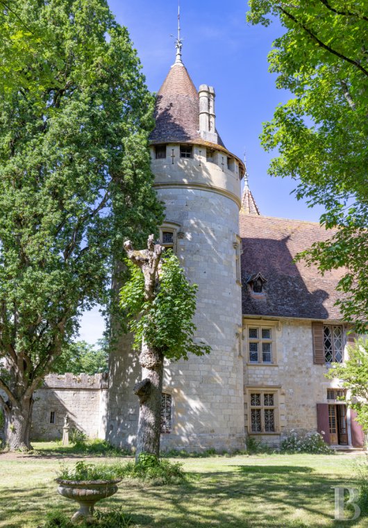 Dans le Lot-et-Garone, au sud d’Agen, un château de plaine des 13e, 16e et 19e siècles au milieu de son parc - photo  n°2