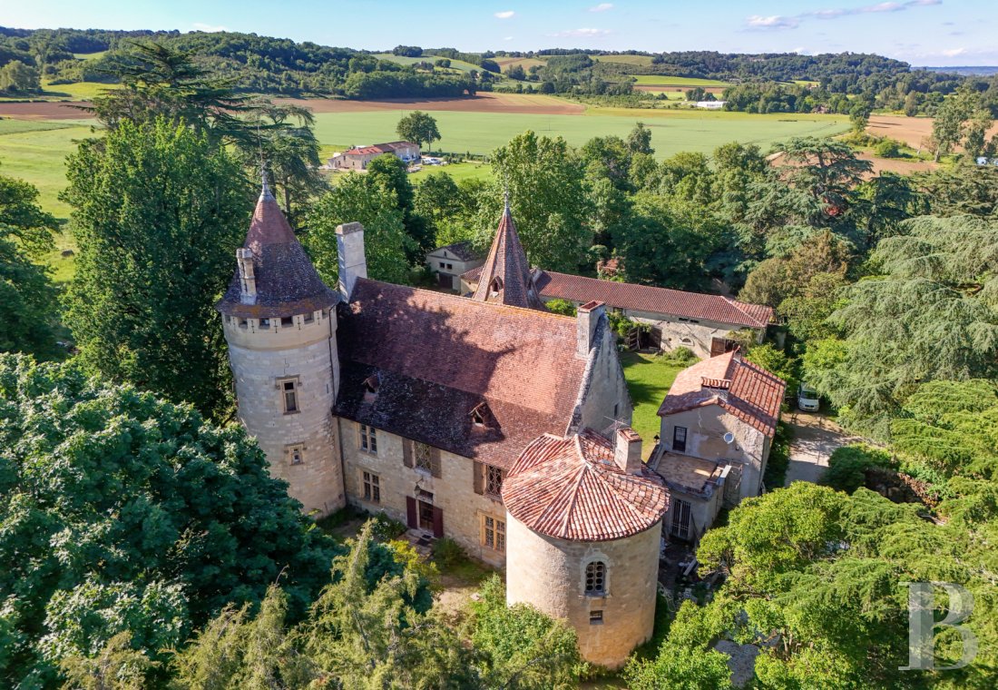 Dans le Lot-et-Garone, au sud d’Agen, un château de plaine des 13e, 16e et 19e siècles au milieu de son parc - photo  n°19