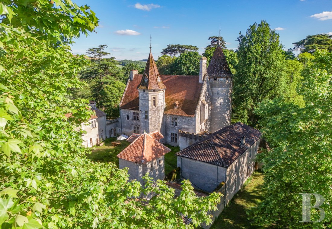 Dans le Lot-et-Garone, au sud d’Agen, un château de plaine des 13e, 16e et 19e siècles au milieu de son parc - photo  n°24