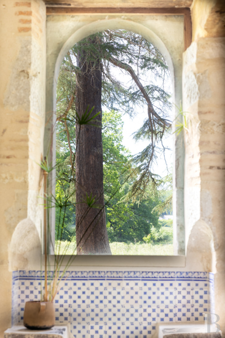 Dans le Lot-et-Garone, au sud d’Agen, un château de plaine des 13e, 16e et 19e siècles au milieu de son parc - photo  n°10