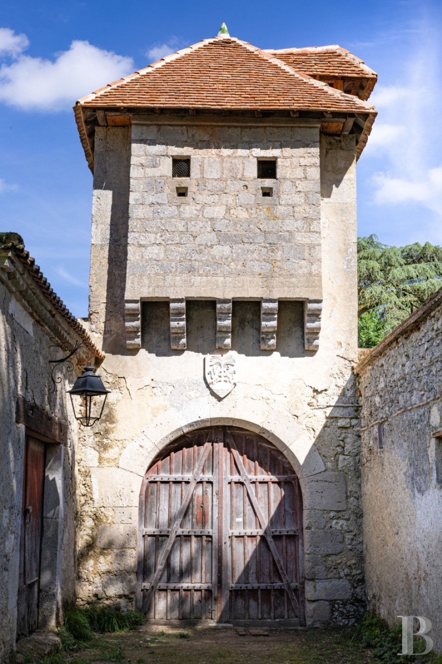 Dans le Lot-et-Garone, au sud d’Agen, un château de plaine des 13e, 16e et 19e siècles au milieu de son parc - photo  n°21