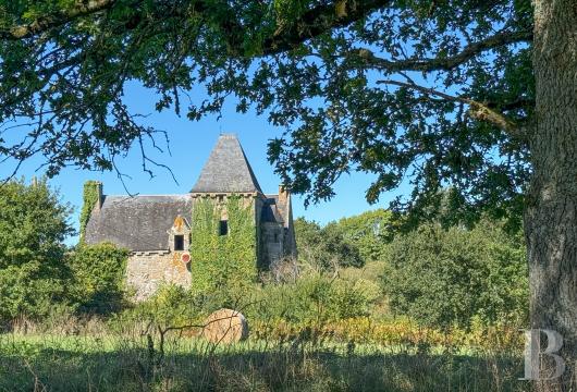 bretagne - En Bretagne, dans le Trégor, à quelques kilomètres de la côte, un bail emphytéotique de 50 ans pour un manoir du 16e s. à restaurer sur près de 5,5 ha